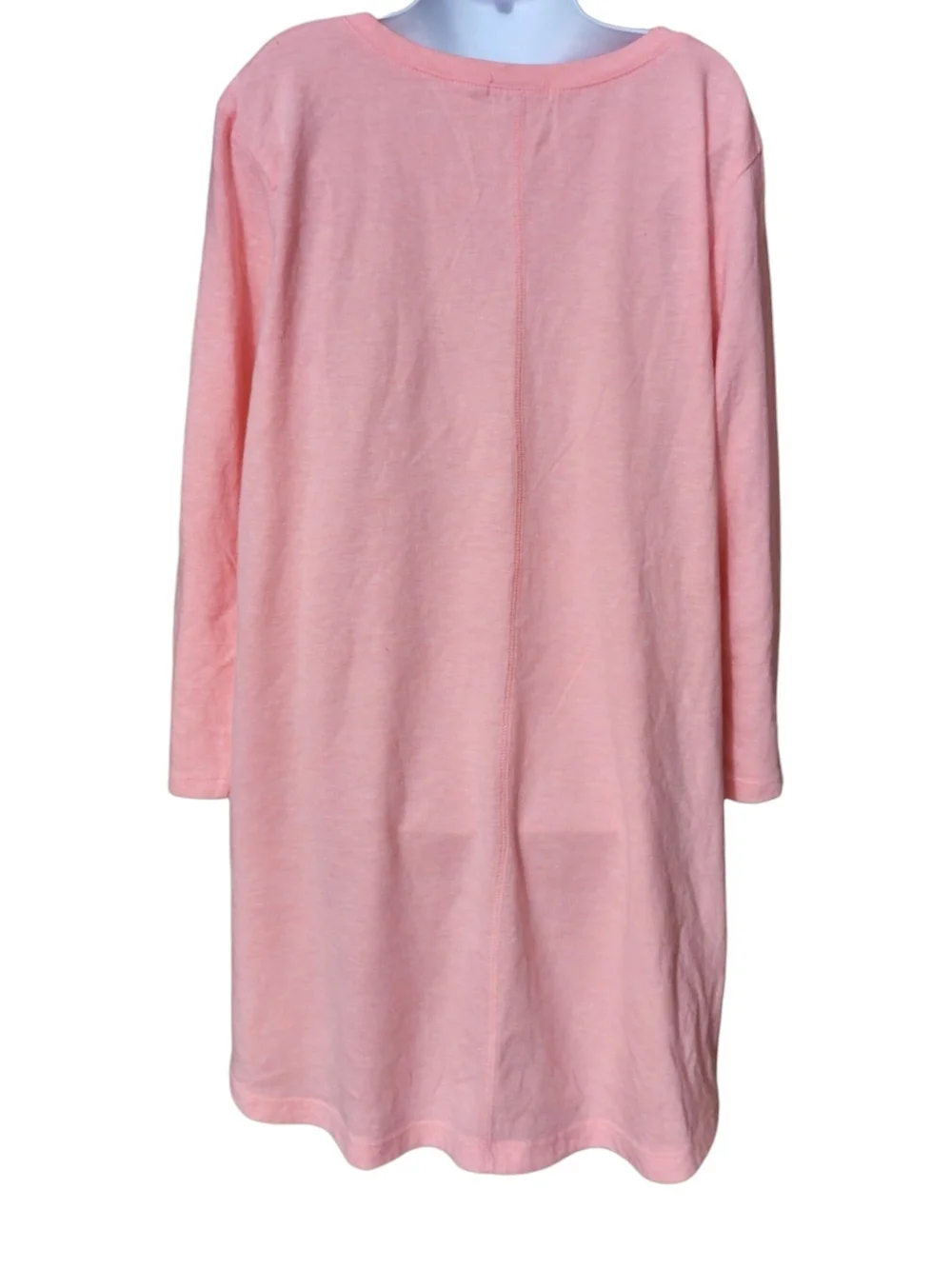 #244 Old Navy Peach Rhinestone Scoop Neck Tunic